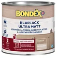 Produktbild: BONDEX Klarlack Ultra Matt Farblos 0,25 L - 474080