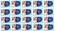 Produktbild: 20x PAGLIERI Felce Azzurra Talco Classico Körperpuder Talkpuder 100 g Nachfülla und Robusta in Beuteln mit einem Aroma-Saver-Ventil, 1.000 Gramm Körner.