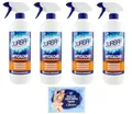 Produktbild: 4er-Pack Quasar Anticalcare Extra Forte,Extra Starker Antikalk Entfetter,Reinigungsmittel 650ml + 1er-Pack Kostenlos Felce Azzurra Talkumpuder, 100g-Beutel