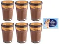 Produktbild: 6er-Pack Nutkao Crema Cacao con Nocciole,Streichfähige Creme Kakao mit Haselnüssen,Italienische Creme, 330g-Glas + 1er-Pack Kostenlos Felce Azzurra Talkumpuder, 100g-Beutel