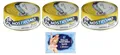Produktbild: 3er-Pack Nostromo Thunfisch Tonno all'Olio di Oliva,Thunfisch in Olivenöl,300g Dose + 1er-Pack Kostenlos Felce Azzurra Talkumpuder, 100g-Beutel