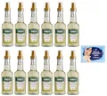 Produktbild: 12er-Pack Ponti Essig Dolceagro Il Delicato Spray Weinessig Essig und aromatischer Traubenmost,250ml Glasflasche + 1er-Pack Kostenlos Felce Azzurra Talkumpuder, 100g-Beutel