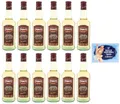 Produktbild: 12er-Pack Ponti Weißweinessig,Aroma Antico Aceto di Vino Bianco,100% Italienischer Essig,500ml Glasflasche + 1er-Pack Kostenlos Felce Azzurra Talkumpuder, 100g-Beutel