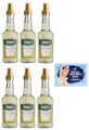 Produktbild: 6er-Pack Ponti Essig Dolceagro Il Delicato Spray Weinessig Essig und aromatischer Traubenmost,250ml Glasflasche + 1er-Pack Kostenlos Felce Azzurra Talkumpuder, 100g-Beutel
