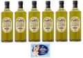 Produktbild: 6er-Pack Basso Fedele Ungefiltertes Natives Olivenöl Extra,Olio Extra Vergine di Oliva Non Filtrato,1Lt Glasflaschen + 1er-Pack Kostenlos Felce Azzurra Talkumpuder, 100g-Beutel
