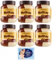 Produktbild: 6er-Pack Nutkao Bicolore Creme Kakao Haselnuss Vanille 400 g + 100 g Talkum