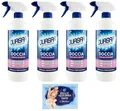 Produktbild: 4er-Pack Quasar Glasreiniger 650 ml + 100 g Talkum