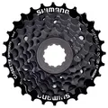 Produktbild: Shimano Unisex – Erwachsene CSHG200 Zahnkranz-Kassette, Schwarz, One Size
