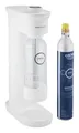 Produktbild: Grohe Wassersprudler Blue Fizz Wassersprudler, Advanced Starter Set, weiß (31945L00)