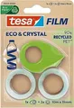 Produktbild: tesa ECO & CRYSTAL, 2 Rollen 10mX19mm Blister,mit Abroller