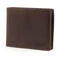 Produktbild: bugatti Leder Geldbörse Hunter Coin Wallet with Flap 8CC Brown braun - Braun