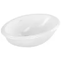 Produktbild: Villeroy & Boch Evana Unterbauwaschbecken, oval, mit Überlauf, Außenseite glasiert, 500x350mm, 61470001, Farbe: Weiß