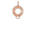 Produktbild: Thomas Sabo Unisex-Charm Club Carrier blank 925 Silber teilvergoldet - X0182-415-12
