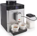 Produktbild: Melitta Kaffeevollautomat Passione® One Touch F53/1-101, silber, One Touch Funktion, tassengenau frisch gemahlene Bohnen
