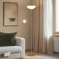 Produktbild: Lindby Stehlampe Elaina, Leselicht, messing, 183 cm, E27 Elaina, messing / gold, für Wohn- / Esszimmer, Metall, Modern, Stehlampe F21879BM.OM.1A