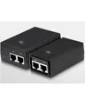 Produktbild: UbiQuiti PoE Adapter/Injector Power over Ethernet Adapters - 24VDC - 1.0A - Gigabit LAN Port - schwarz (POE-24-24W-G)
