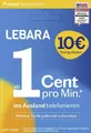 Produktbild: Lebara Prepaid Starterpaket Prepaid-Karte ohne Vertragsbindung
