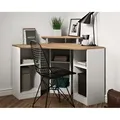 Produktbild: TemaHome »Corner« Schreibtisch Weiß mit Eiche