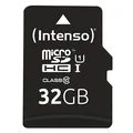 Produktbild: Intenso Speicherkarte microSDHC-Card PREMIUM, 32 GB, 1 St.