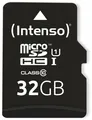 Produktbild: INTENSO MicroSDHC Card 3423480, UHS-I, 32 GB