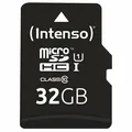 Produktbild: Intenso microSDHC-Speicherkarte UHS-I Premium 32 GB, bis 90 MB/s, Class 10/U1