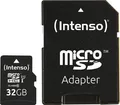 Produktbild: Intenso Speicherkarten Micro SD Card 32GB UHS-I inkl. SD Adapter