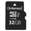 Produktbild: Intenso Speicherkarte microSDHC-Card PREMIUM, 32 GB, 1 St.