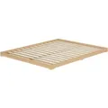 Produktbild: Erst-Holz Breites Bodenbett Doppelbett Buche Massiv 160 x 200 cm Modell 66 Rollrost inkl.