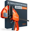 Produktbild: Presch Einhandzwinge 300mm – Schnellspannzwinge mit 300kg Spannkraft