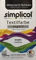 Produktbild: Simplicol Textilfarbe expert - Mitternacht Schwarz - auch für Wolle & Seide