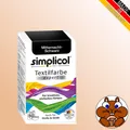 Produktbild: 2x SIMPLICOL Textilfarbe expert MITTERNACHT-SCHWARZ (1718) Wäsche Batiken Stoff