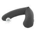 Produktbild: Theraline Stillkissen 190cm inkl. Bezug Melange anthrazit Mikroperlenfüllung NEU