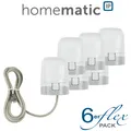 Produktbild: 6er Set - Homematic IP Stellantrieb - motorisch - HmIP-VDMOT