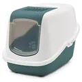 Produktbild: Savic Katzentoilette Nestor grün 56x39x38,5 cm mit Aktivekohle-Filter