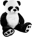 Produktbild: BRUBAKER XXL Panda 100 cm groß Stofftier Plüschtier Kuscheltier Teddybär