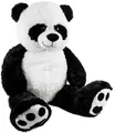 Produktbild: BRUBAKER Kuscheltier XXL Panda Teddy 100 cm groß, Pandabär (1-St., Teddybär Schwarz Weiß), Panda Bär Stofftier Plüschtier