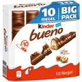 Produktbild: Ferrero Kinder Bueno Big Pack - 10 Riegel - Schokolade Schokoriegel - 215 Gramm