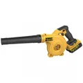 Produktbild: DeWalt Akku-Gebläse 18 V, inkl. Zubehör, Karton.