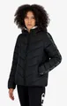 Produktbild: Champion Steppjacke - leichte wattierte Kapuzenjacke in Kontrastoptik - schwarz Damen