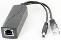 Produktbild: POE Injector/Splitter (POE IEEE 802.3af zu 12V/1.3A + LAN) (für z.b. IP-Kameras