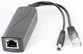 Produktbild: POE Injector/Splitter (POE IEEE 802.3af zu 12V/1.3A + LAN) (für z.b. IP-Kameras