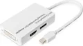 Produktbild: DIGITUS Mini DisplayPort Adapter,Mini DP-DisplayPort, 0,2m