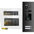 Produktbild: Balter EVO-HD Video-Türsprechanlage mit Fingerprint für Zweifamilienhaus mit 2x 7 Zoll Monitor Weiß-Schwarz