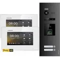 Produktbild: Balter EVO-HD Video Türsprechanlage mit Fingerprint, Video Türklingel, 2 Familienhaus, 1x 7 Zoll Monitore, Türklingel mit Kamera Full HD, 2 Draht