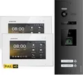 Produktbild: Balter EVO HD Video Türsprechanlage mit Fingerprint und RFID für 2 Familienhaus, 2x Monitore