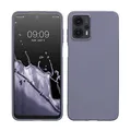 Produktbild: kwmobile Handyhülle für Motorola Moto G23 / Moto G13 Hülle - TPU Case - Kabelloses Laden - Schutzhülle Cover in Lavendelgrau