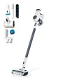 Produktbild: hoogo Akku Staubsauger S4 2in1 | 400W | 23.000 Pa | beutellos kabellos | Laufzeit bis zu 60 Min. | Handstaubsauger | Tierhaare | LED Beleuchtung | Qualität aus Deutschland