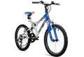 Produktbild: bergsteiger Mountainbike Montreal 20, 24 Zoll Kinderfahrrad, 6 - 13 Jahre, Mädchen, Jungen, 6 Gang Shimano Tourney RD-TY21 Schaltwerk, Kettenschaltung, Scheibenbremse, V-Brake