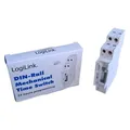 Produktbild: LogiLink DIN-Rail Zeitschaltuhr mit mechanischem Timer zum einfachen Schalten vo