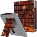 Produktbild: Fintie Hülle für Tolino Vision 6 (2021) / Kobo Libra 2 (2021) - Kickstand Schutzhülle mit Kartenfach Handschlaufe und Auto Sleep/Wake Funktion, ...